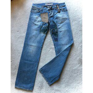 SIXTY Vintage Wasteland Camo STRAIGHT FIT Men’s ITALIAN Denim JEANS Size 32